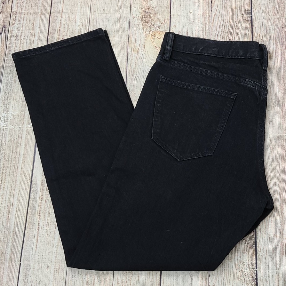 Banana Republic Straight Leg Jeans Black Size 34